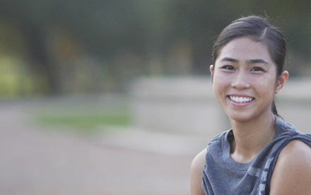 Fitness model in Hermann Park